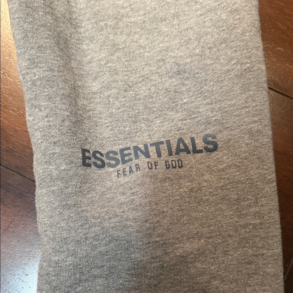Essentials Heather Gray Joggers - Picture 2 of 6